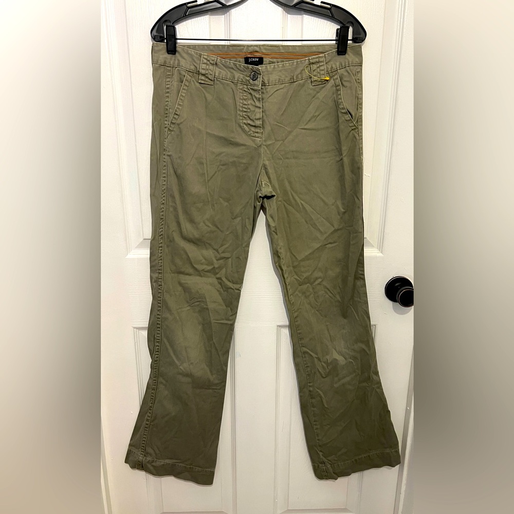 J. Crew Olive Green Women's Casual Pants